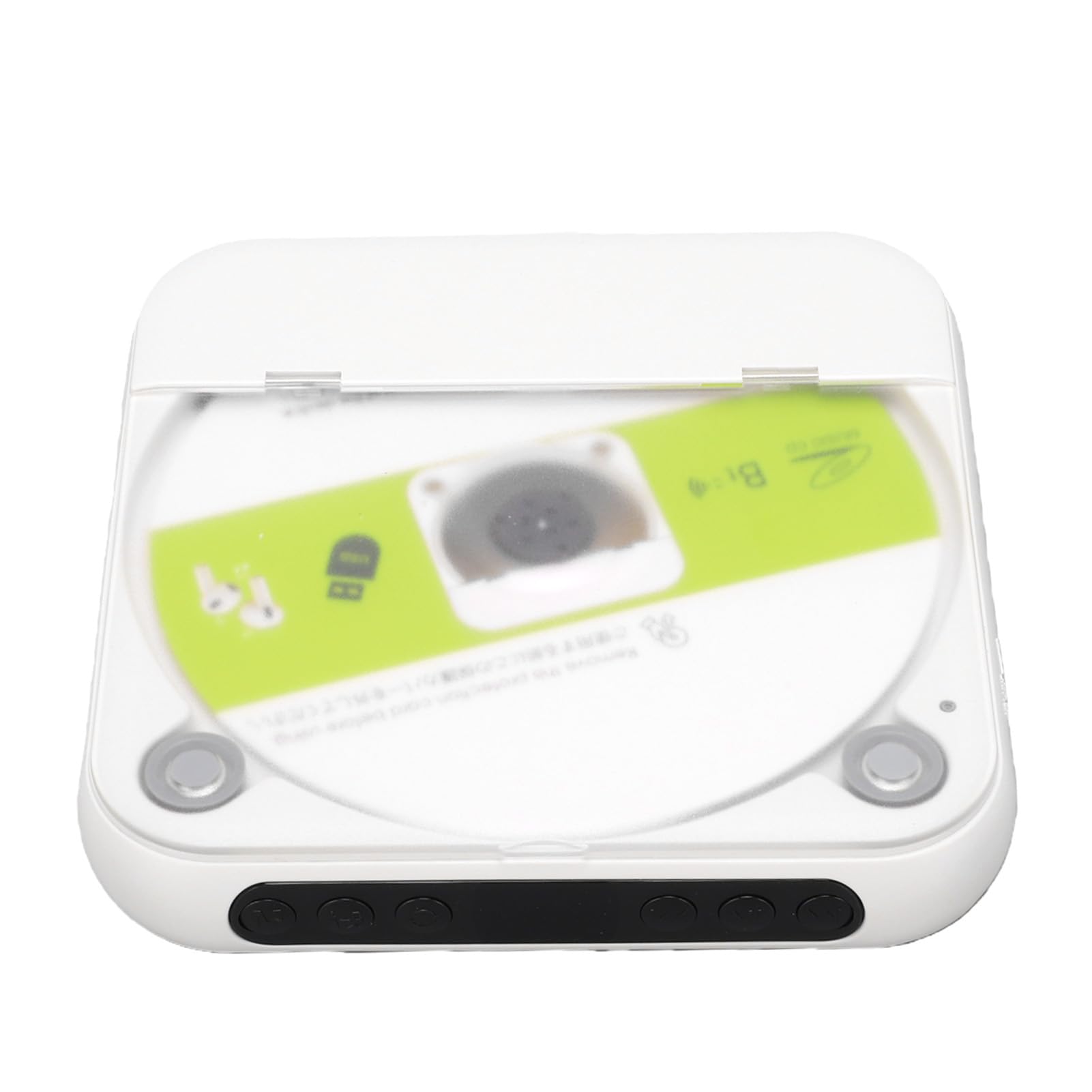 Lettore CD Bluetooth portatile ad alta fedeltà suono per pendolari domestici compatto leggero con batteria agli ioni di litio 2000mAh