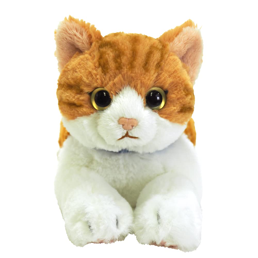 Sun-Lemon Kneeling Cat Plush, Chashiro, Small
