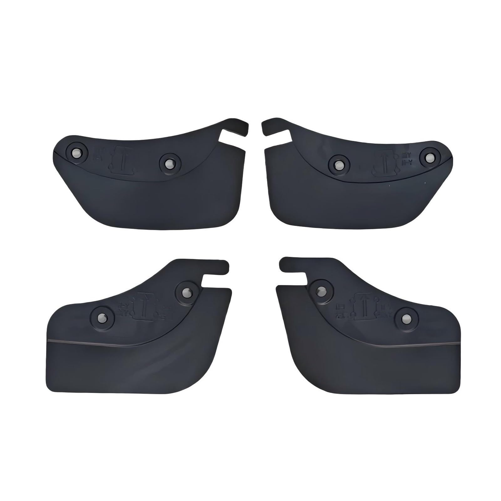 Guardabarros invisibles para Tesla Model Y 2025 y Model 3, protección discreta de pasos de rueda 8
