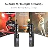 summina 2.4G Microphone Wireless Xlr Transmitter and Receiver Rechargeable Mic System for 48V Condenser Microphones Audio Mixer Electric Guitar Bass Speaker Wireless Mic Transmitters Receivers #3
