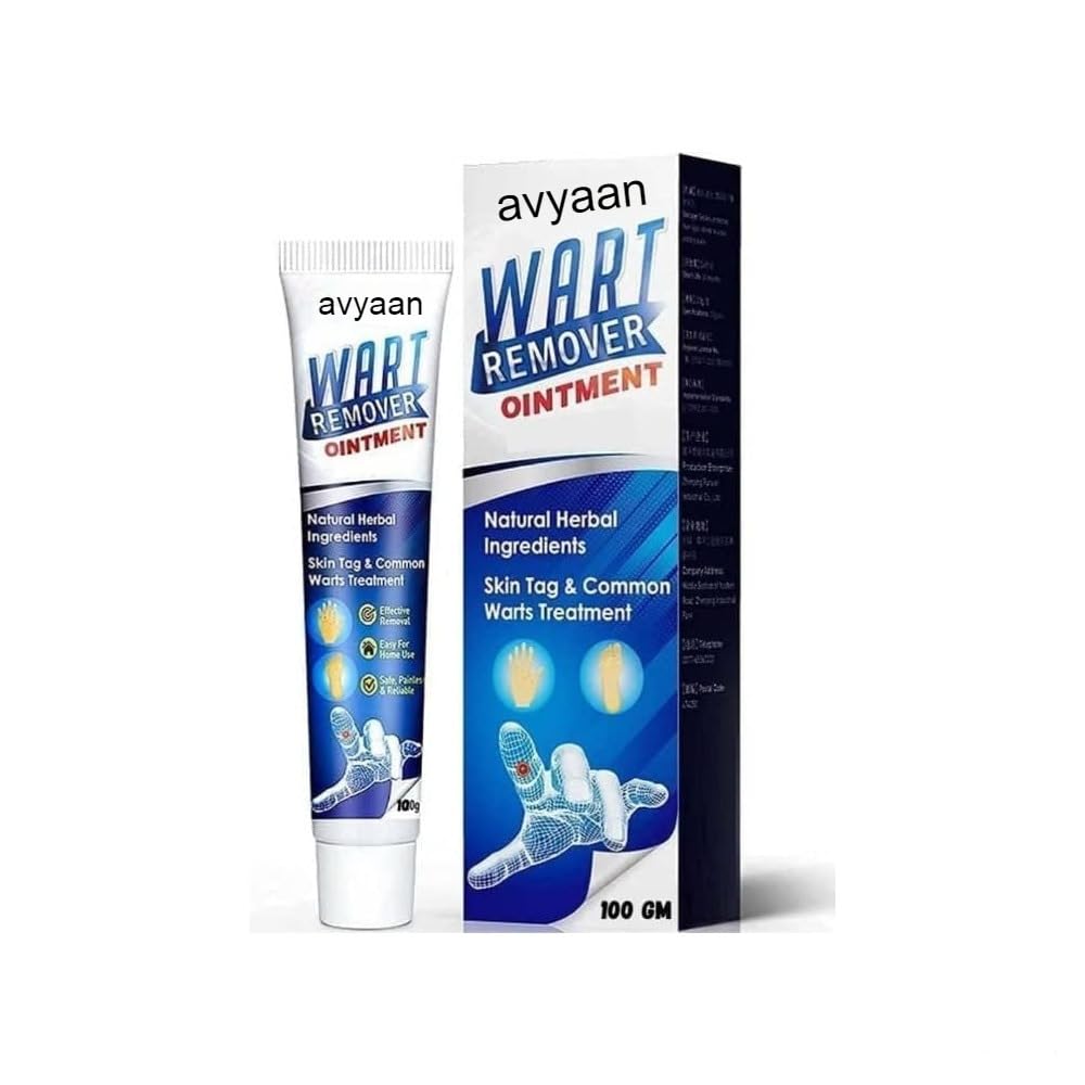 avyaan Warts Remover Ointment Wart Treatment Cream Skin Tag Remover Herbal Extract 7 100 gm (B0CJPYWFLG) Amazon Price History, Amazon Price Tracker