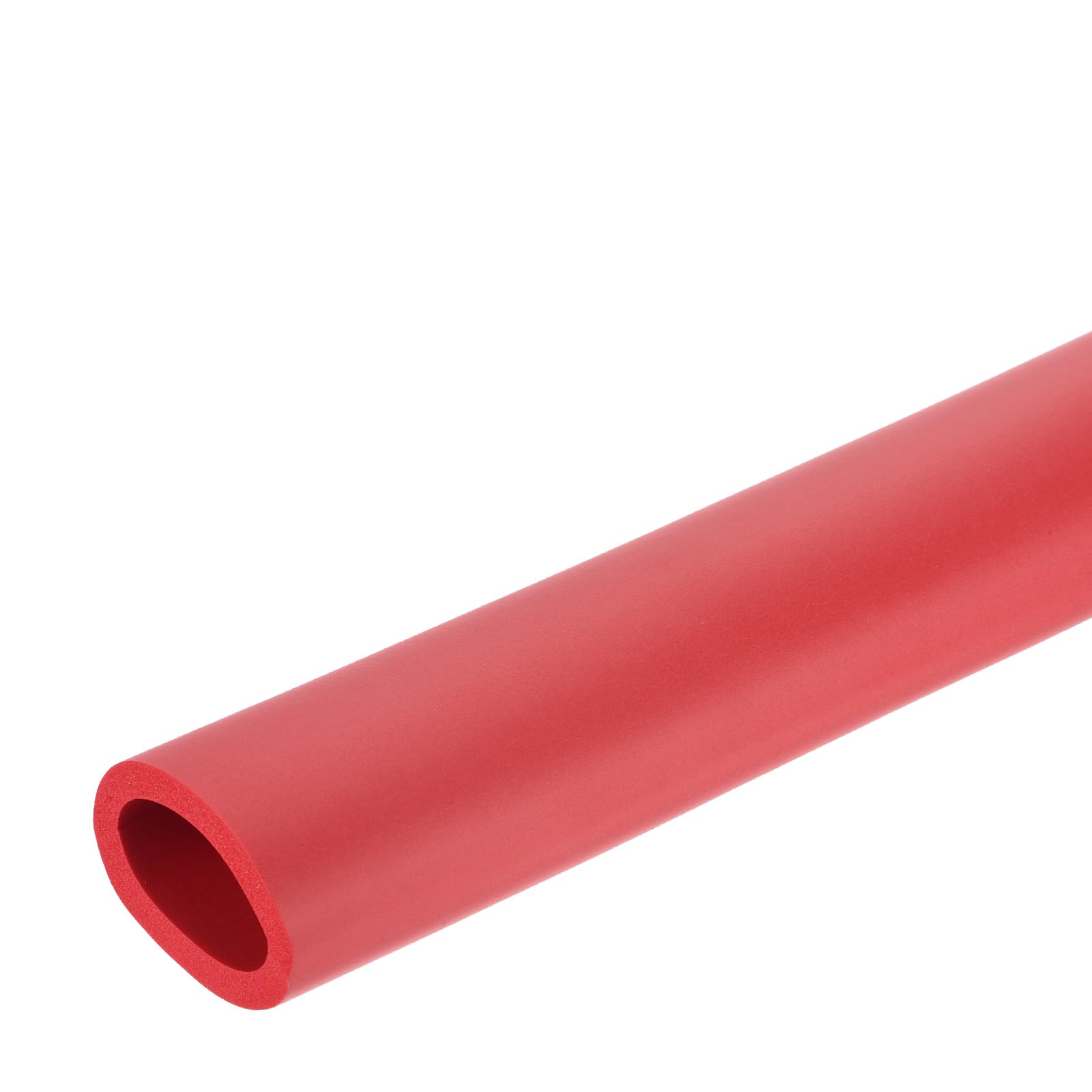 uxcell Foam Tubing for Handle Grip Support,32mm(1 1/4") ID 44mm(1 3/4") OD 0.3 Meter/1ft Length Red