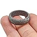 Handcrafted Meteorite Ring, 7.8mm Width, Natural Westenden Pattern, Altai Iron (Size: 10)