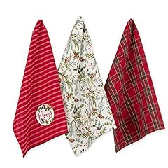 Merry Holly Floral, Plaid & Stripe