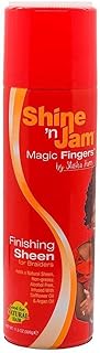 Shine n Jam Magic Fingers For Braiders Finish Sheen 11.5 Ounce