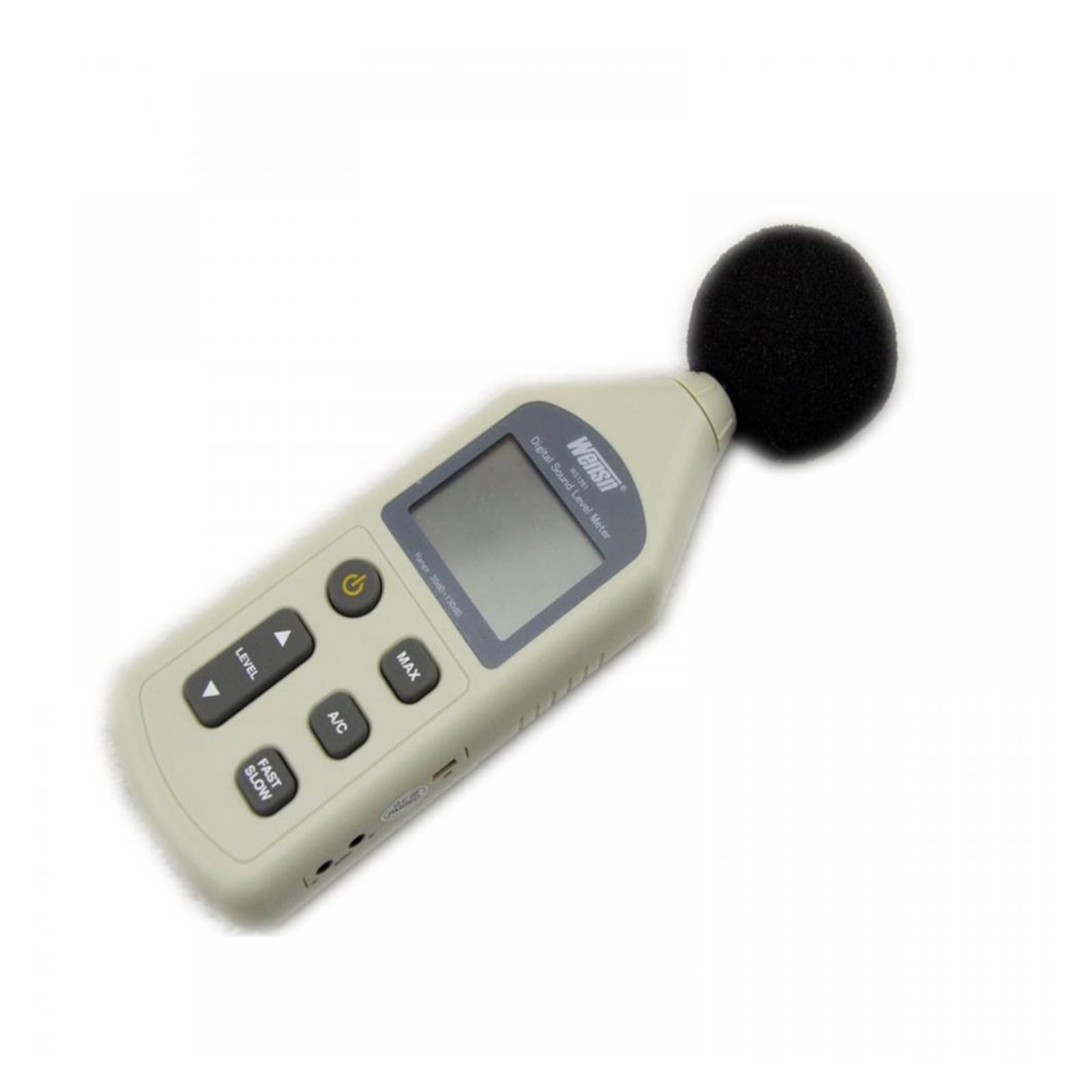 Seveqis One Color Decibel Meter, Digital Sound Level Noise Meter Pressure Tester Measurement 30~130Db Decibel Logger Diagnostic-Tool