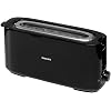 Philips Daily Collection Long Slot Toaster, Defrost Mode, 8 Frying Settings, Long Slot, Black, HD2590/90