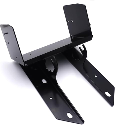 Miniatura 9 de HTTMT - Soportes de soporte de carenado delantero y organizador de radio compatibles con Harle H-D Road Glide 98-13