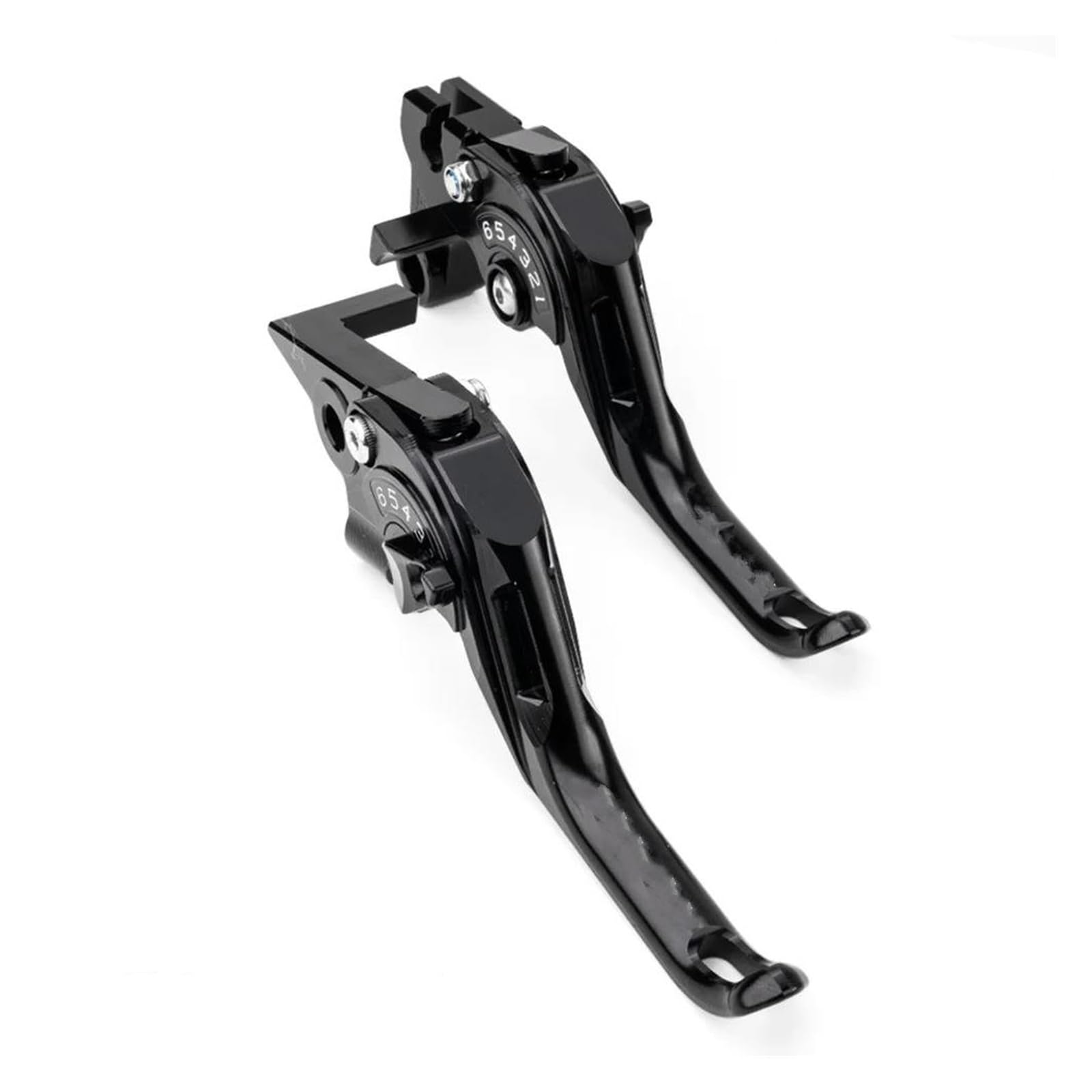 SPAMFAFGHQ for CFMOTO 450MT 800MT 800MT-X Motorcycle Accessories Adjustable Short Brake Clutch Levers(Black)