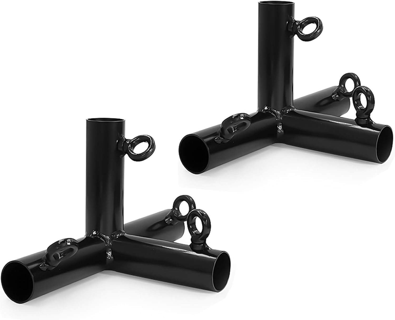 Aoneky 4pcs 4 Way Corner Canopy Fitting - Fits 3/4" EMT - Cage Frame Corner Kit for Golf Basebal Batting Cage