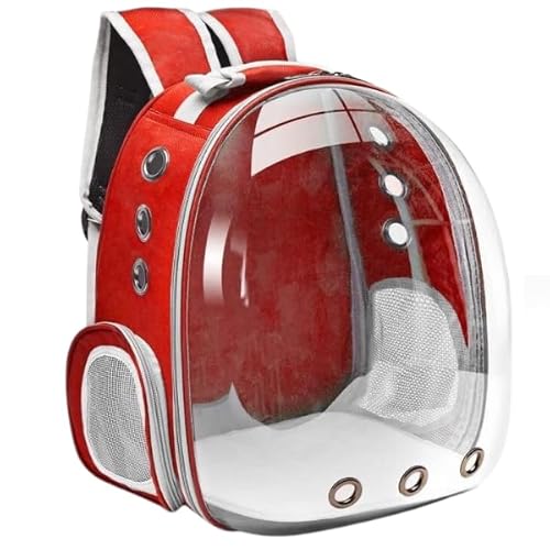 Mochila Pet Transporte Cães Gatos Visão Panorâmica Conforto Ventilação Segurança Design Moderno Viag