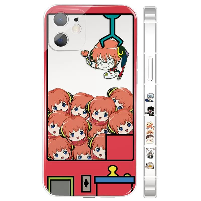 Amazon.co.jp: BOKNI 銀魂 スマホケース iPhone15 ケース ぎんたま