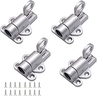 Vista 8 de Pestillo de cierre automático, cerradura de puerta de resorte, pestillo de puerta, cerradura automática de seguridad para puerta de ventana, cierre