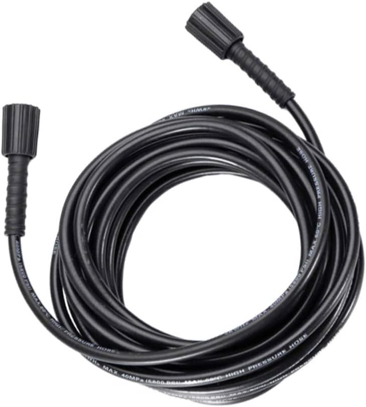 HANABASS 10m Dual Pump Washing Machine Hose High Pressure Car Wash Pipe Long Rubber Female Fitting