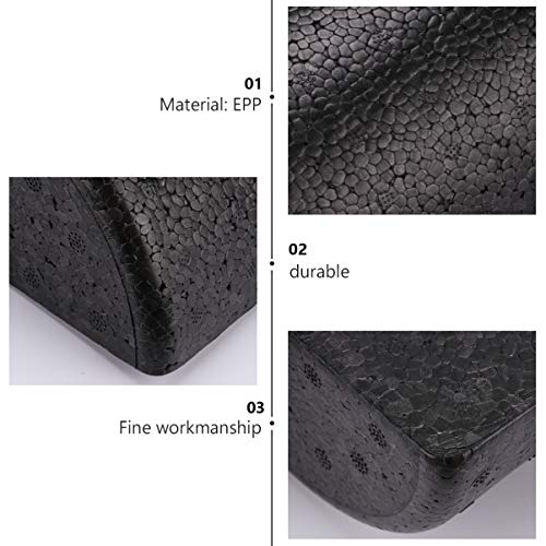 2 rolos musculares de espuma de alta densidade da Besportble, rolo de massagem semiesportivo, dispos