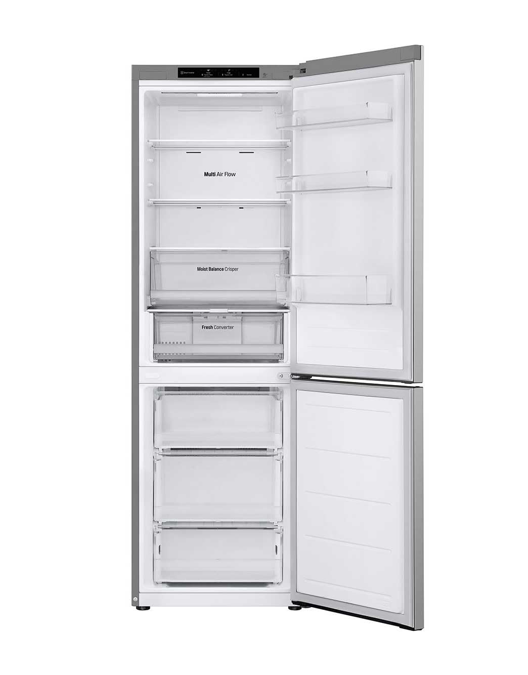 LG Kühl-Gefrierkombination GBV3100APY, 344L Gesamtvolumen, 186 cm, Energieklasse A, Total No Frost, LINEARCooling, DoorCooling+, leise & effizient, Prime Silver