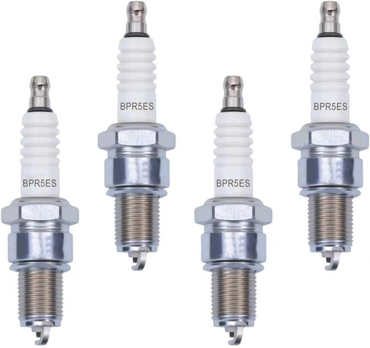 4PCS BPR5ES Spark Plug Replace for NGK BPR5ES 7734 Champion RN11YC