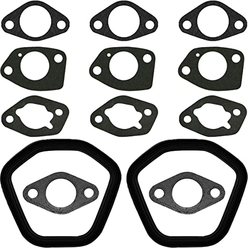 ZAMDOE Carburetor Gasket kit for Honda GX390 GX340 Gx420 Gx460 clones EU EM EB 5000 6500 for Predator 420cc 389cc 396cc Engines, with Muffler Intake Valve Cover Gasket