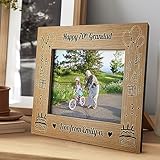 Red Ocean Birthday Gift For Grandad Personalised Photo Frame 60th 70th 80th Birthday Gift For Grandad Keepsake - Image 6