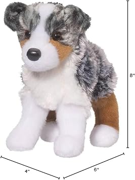Douglas Steward Australian Shepherd Dog Plush Stuffed Animal