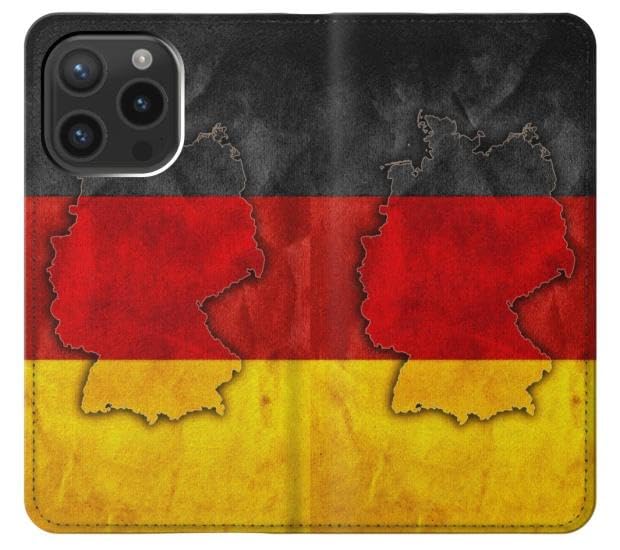 Housse Allemagne iPhone 15 Pro finitions cuir premium - 3