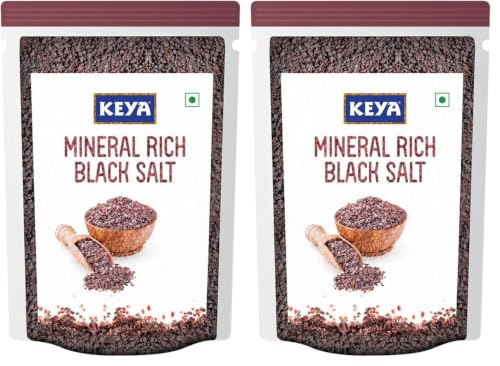 Image of Keya Exotic Mineral Rich Black Salt 1kg (Pack of 2)