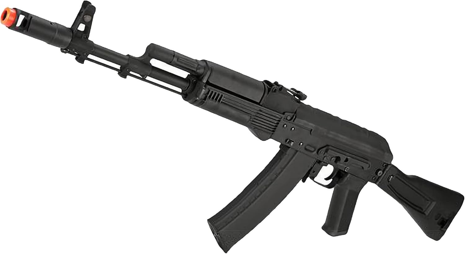 Evike Airsoft - CYMA Standard Stamped Metal A.K.74 Airsoft AEG Ri.fle w/Synthetic Folding St.ock (Package: G.un Only) - (PID: 48517)