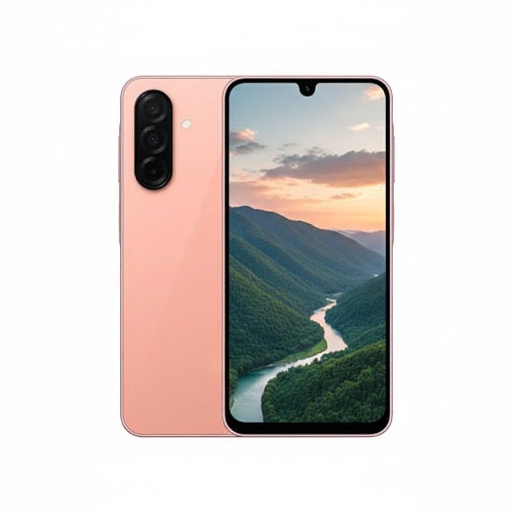 Samsung Galaxy A26 128GB 5G Android 15 Smartphone 6GB RAM AI Display 6.7'' Super AMOLED Fotocamera 50MP 5.000 mAh (Rosa)