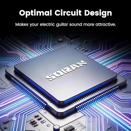 Image of SORAN JLP-01 Rhythm Loop Looper Pedal for Electric Guitar, 360s Stereo Loop Station with 9 Drum Machine Styles & Smart Tempo Sync, Digital loop Pedal with USB-C Export for Electric Guitar