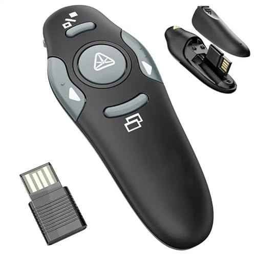 Apresentador Slide Apontador Laser Passador de Slides Controle Sem Fio