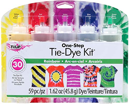 I Love to Create Tulip One-Step Tie-Dye Kit, Multipack of 12