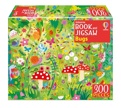 Book & Jigsaw 300 Piece Bugs 6+
