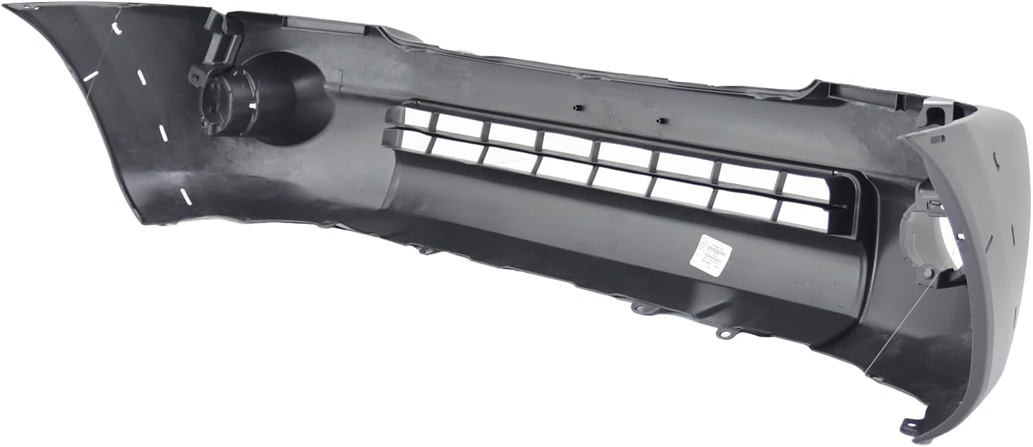 FitParts Compatible with Front Bumper Cover Fascia 2005-2011 Toyota Tacoma. New, Textured Without Sensor Holes, With Fog Light Holes. TO1000302 5211904040