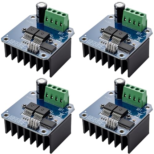 4-Pack BTS7960 43A High-Power Motor Driver Module