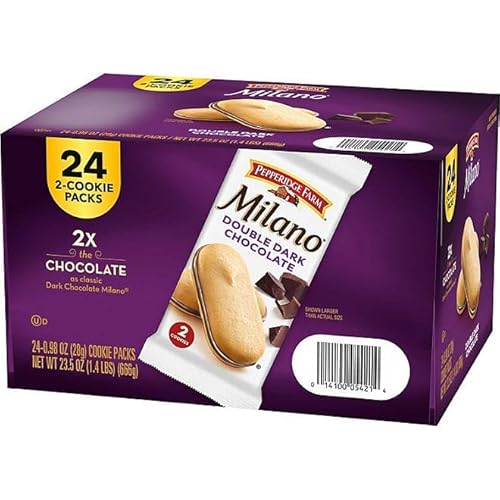 Generic Milano Double Dark Chocolate Cookies 0.98 Oz. cover