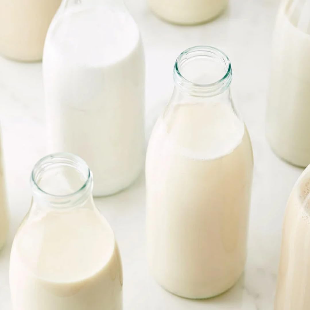 Milch haltbare fettarme H-Milch 1,5% Fett, je 1 Liter, 60 Stück mit Pufai Grocery