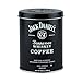 Jack Daniels Coffee and Mug Set (Black/White, 8.8 oz) - 100% Arabica - Medium Roasted Ground Coffee- Kosher - Official Licensed - 8 fl oz Mug