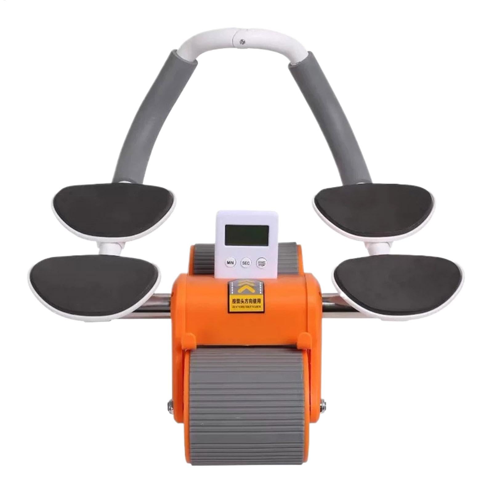 Ab Exercise Wheels, automatyczne odbijanie od treningu roller, wielofunkcyjny sprzęt wzmacniający, przenośne narzędzie treningowe, kompaktowe, idealne do pleców, klatki piersiowej, ramion