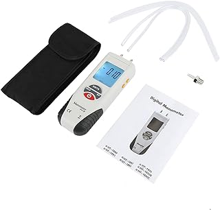 EVTSCAN HT-1890 Handheld Digital Manometer Differential Gauge Air Pressure Meter 11 Selectable Units