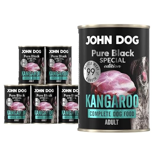 John Dog Premium Hundefutter Känguru