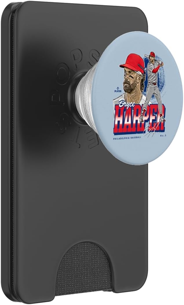 Bryce Harper | Philadelphia MLB Baseball Players| MLBBHA302N PopSockets Adhesive PopGrip