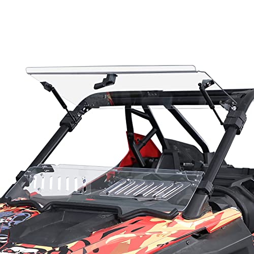Kemimoto 3-in-1 Folding Windshield for Polaris RZR PRO XP #TOP8