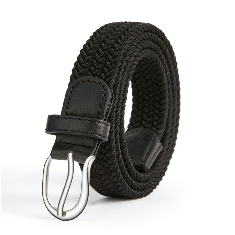 Knitted Men'S Waist Belt, 1-Inch Elastic Baseball Strap, Suitable For Golf And Casual Wear2