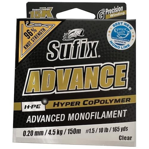 Sufix Advance 150m - 0,20mm - 4,5Kg - Cristal