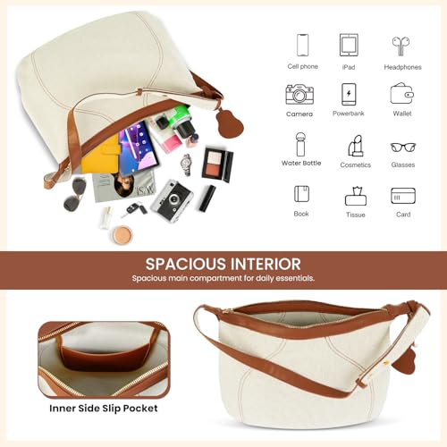 Image of Storite Women's Lightweight Crossbody Small Shoulder Bag Cell Phone Purses, Sling Type Bag With Adjustable Strap