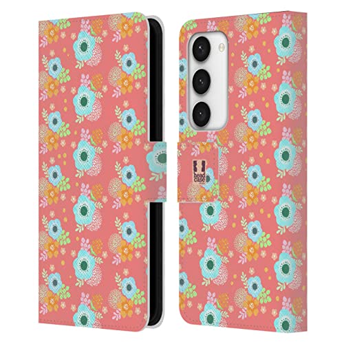 Étui en cuir Galaxy S23 5G Head Case Designs aux finitions soignées