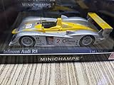  Minichamps 1/43 Scale Model Car 400 021382 - Audi R8 ALMS Petit Le Mans 2002