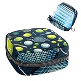 Tennis-931 - Kit per primo ciclo mestruale per ragazze, salvaslip per tamponi, borsa mestruale con cerniera, organizer per tovaglioli