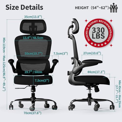 TRALT High-Capacity Mesh Chair