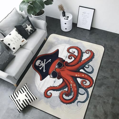 Tapis antidérapant lavable et résistant pour salon sans glisser - 4